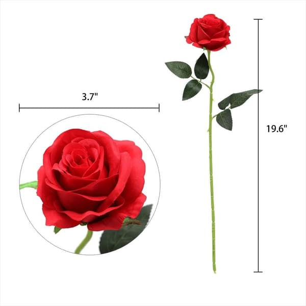 Lollanda verklighetstrogen artificiell ros för bröllopsbukett, blomsterarrangemang, hemmafest, bordsdekoration, dekoration