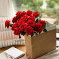 Miniatyrbild 2 av 7: Lollanda verklighetstrogen artificiell ros för bröllopsbukett, blomsterarrangemang, hemmafest, bordsdekoration, dekoration