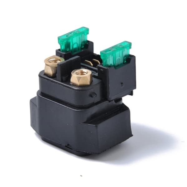 Startrelä (solenoid) med 30A säkring till Yamaha ATV och MC – passar YFM250 till Grizzly 660