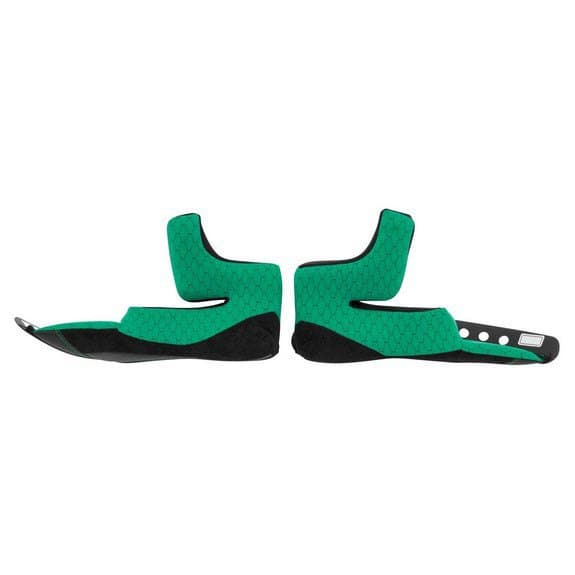 X-lite X-803/ultra Racing Cheek Pads Vihreä L 32 mm