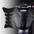Miniatyrbild 4 av 4: 3D Sport Adhesive Protection för motorcykeltank, koleffekt, 20 x 13 cm