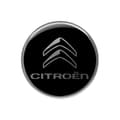 Miniatyrbild 1 av 4: cCitroën 3D-logodekal, svart, 52 mm