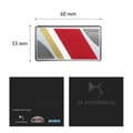 Miniatyrbild 3 av 4: Officiell DS Performance 3D-dekal, 60 x 33 mm