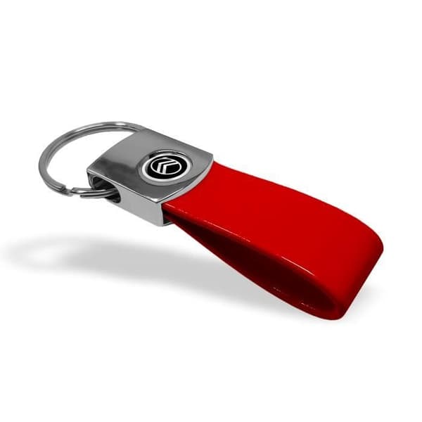 Officiell Citroën röd nyckelring, New Black logotyp