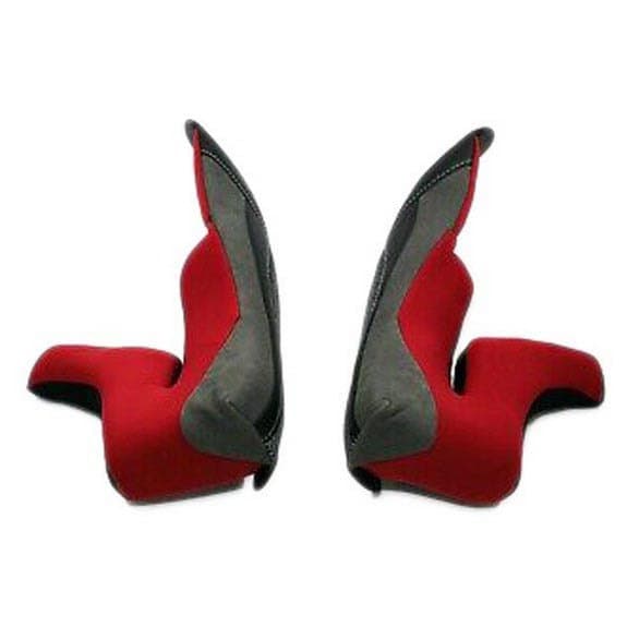 X-lite X-802/r/r Ultra Racing Cheek Pads Harmaa L 35 mm