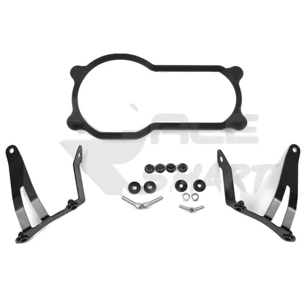Motorcykel strålkastarlock, gallerstötskydd, BMW R1250GS tillbehör, SVART
