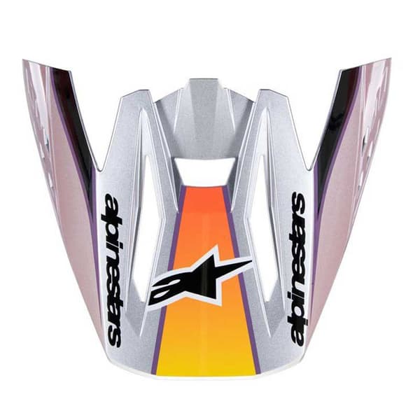 Alpinestars Visiiri S-m5 22.06 Sail Violetti,Hopeinen