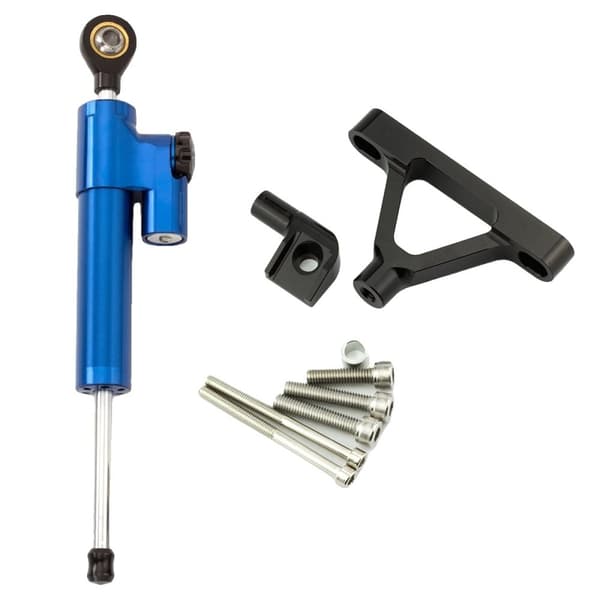 Kawasaki Ninja ZX6R, hiilikuiturakenne, ohjausvaimentimen tukisarja, Damper n Bracket F