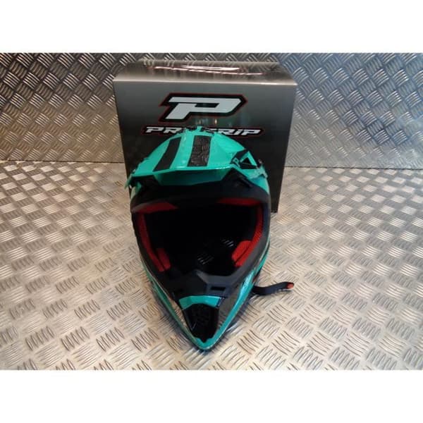 progrip 3095 hjälm för motocross mx enduro storlek xxl 63 aqua