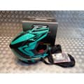 Miniatyrbild 1 av 4: progrip 3095 hjälm för motocross mx enduro storlek xxl 63 aqua