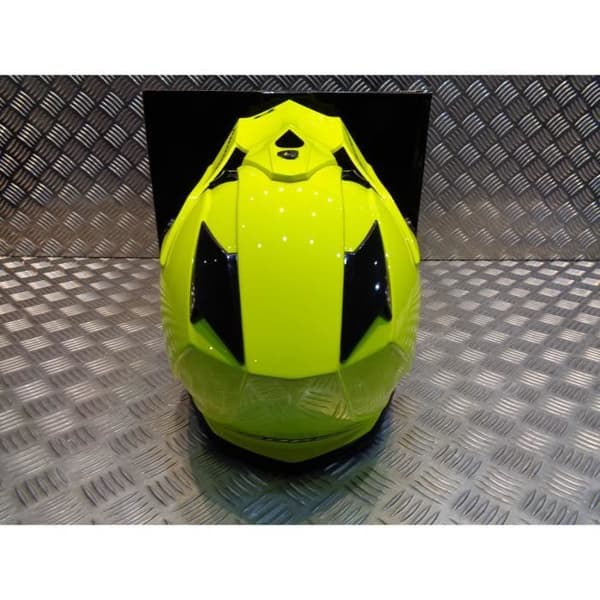progrip 3091 hjälm för motocross mx enduro storlek xxl 63 fluorescerande gul