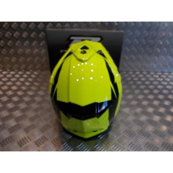 progrip 3095 hjälm för motocross mx enduro storlek xl 61 fluorescerande gul