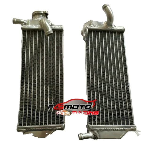 Aluminiumradiatorer til Yamaha YZ250F & YZ450F, holdbar legeringskonstruktion, præcise pasform, effektiv køling.