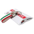 Miniatyrbild 3 av 4: Officiell Abarth Keychain, Tricolor Italien flagga