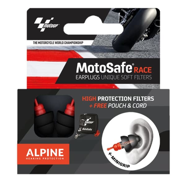 ALPINE MotoSafe® Race - MotoGP™ ørepropper/propper
