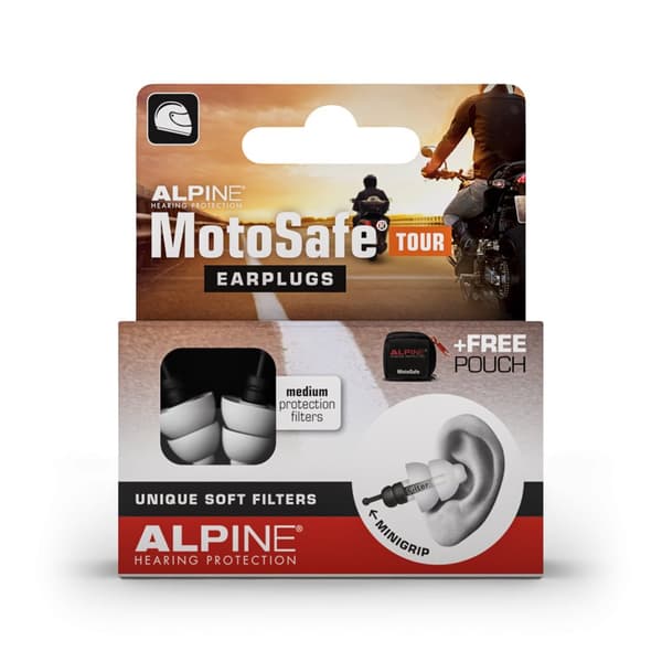 ALPINE MotoSafe Tour öronproppar/proppar