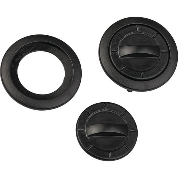 Reservdel till Abus hjälm 77325 - SET FÄSTANTA VISOR HYBAN +