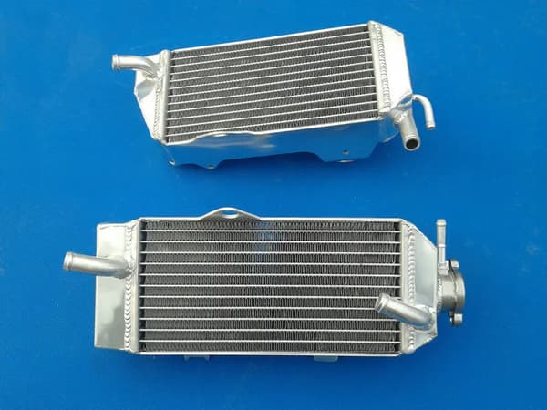 Aluminiumkylare för Honda CRF450 CRF450R, Ökad kylkapacitet, Tungt design, Precisionssvetsning
