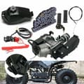 Miniatyrbild 4 av 5: 49CC Motorcykelmotor Kit, Luftkyld, 40 mph Hastighetskapacitet,svart
