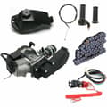 Miniatyrbild 5 av 5: 49CC Motorcykelmotor Kit, Luftkyld, 40 mph Hastighetskapacitet,svart