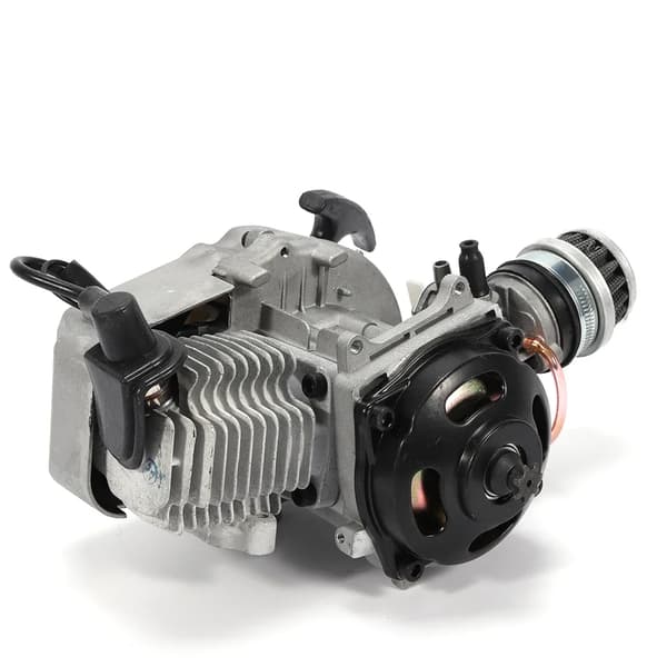 49CC 2-taktsmotor, elektronisk tändning, kraftfull 1,9 kW effekt,Silver