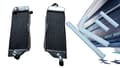 Miniatyrbillede 1 af 2: Aluminiumradiator & Silikoneslange, Præcisionspasform, Forbedret Varmeafledning,HVID