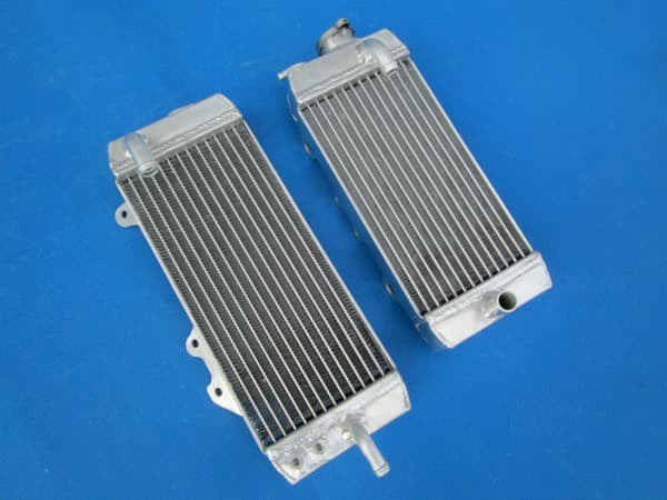 Motorcykel Aluminium Radiator, Passer til Kawasaki KX250F KXF250, Holdbar Konstruktion, Effektiv Køling