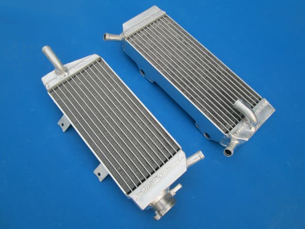 Aluminiumlegering Radiator, Designet til 2005-2013 Honda CRF450X, Holdbar Konstruktion, Effektiv Køleydelse