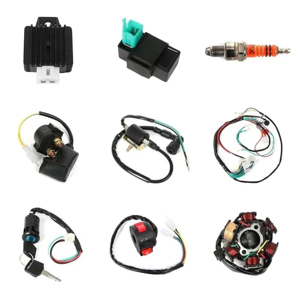 Quad Wire Harness Kit, 5 Pin CDI, Kompatibel med 50-125cc Motorer,50 70 90 110CC