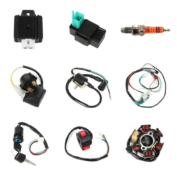 Quad Wire Harness Kit, 5 Pin CDI, Kompatibel med 50-125cc Motorer,50 70 90 110CC