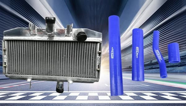 Alumiinijäähdytin Suzuki GT750:lle, kestävä rakenne, parannettu jäähdytysuudistus,Sininen