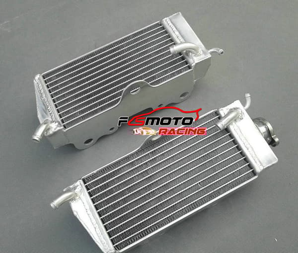 Aluminiumradiator, 30% øget kølekapacitet, TIG-svejset konstruktion, holdbar finish