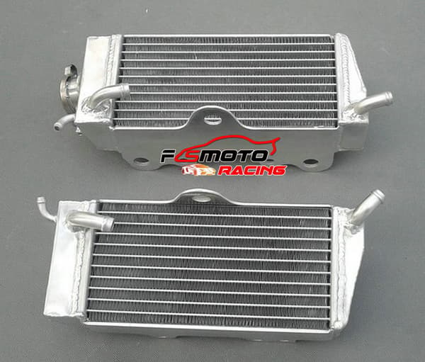 Aluminiumradiator, 30% øget kølekapacitet, TIG-svejset konstruktion, holdbar finish