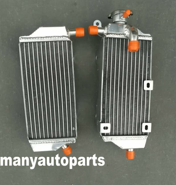 Alumiinijäähdytin Yamaha WR250F/YZ250FX:lle, kestävä rakenne, parannettu jäähdytys, kevyt muotoilu
