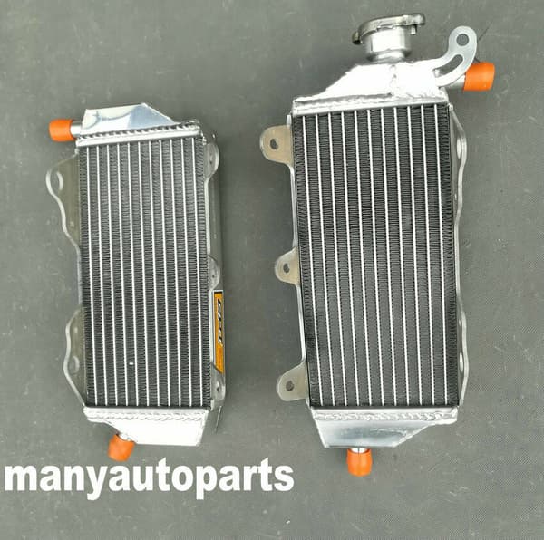 Alumiinijäähdytin Yamaha WR250F/YZ250FX:lle, kestävä rakenne, parannettu jäähdytys, kevyt muotoilu