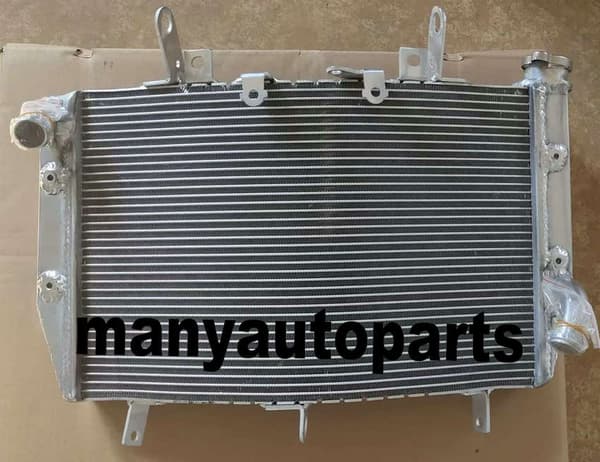 Motor kylradiator, kraftig design, ökad kylkapacitet, helt polerad yta