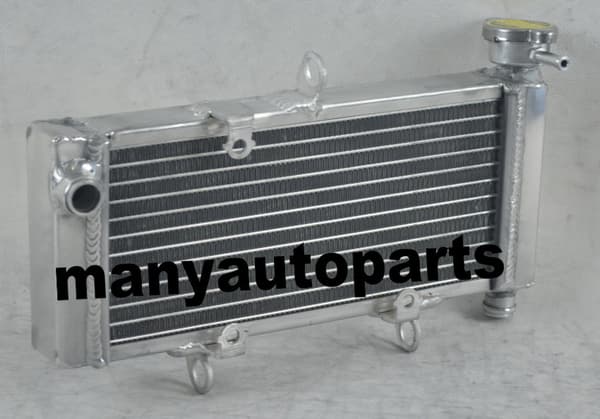 Radiator Køler til Honda CBR250R/CBR300R, 40% Forbedret Kølekapacitet, Fuldpoleret Konstruktion, TIG Svejset Design