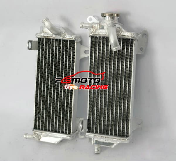 Yamaha YZ250F/YZ450F Aluminium Radiatorer, Holdbar Konstruktion, Præcisionspasform, Forbedret Køleydelse