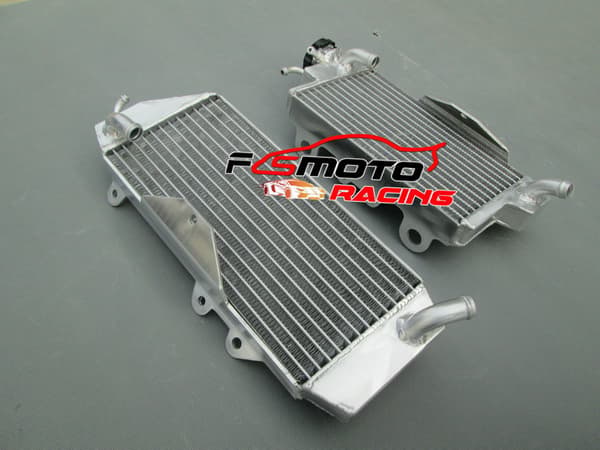 Aluminiumkylare, passar KAWASAKI KXF450 2010-2015, lättviktsdesign, robust kylprestanda