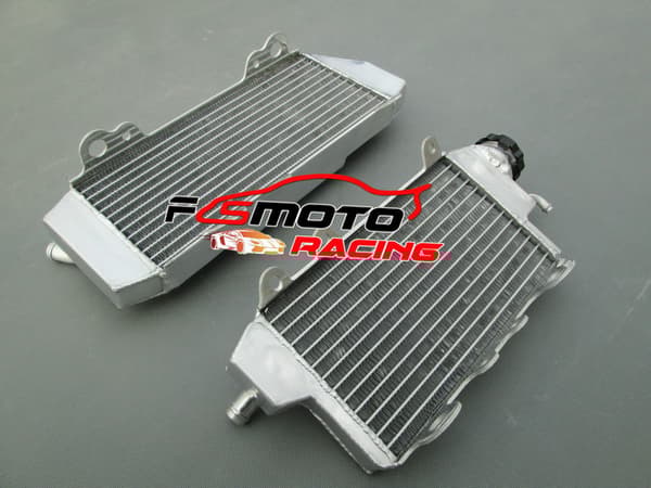 Aluminiumkylare, passar KAWASAKI KXF450 2010-2015, lättviktsdesign, robust kylprestanda