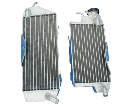 Aluminiumkylare, passar KAWASAKI KXF450 2010-2015, lättviktsdesign, robust kylprestanda