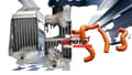 Pikkukuva 1 / 2: KTM 50 SX Alumiinijäähdytin, Kestävä Silikooniletku, Räätälöity Sopivuus,Appelsiini