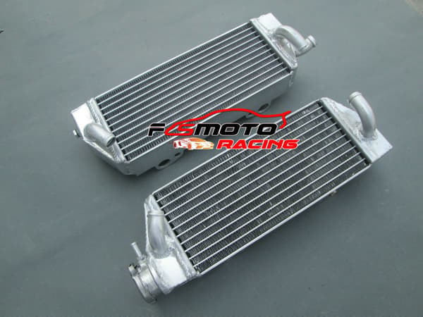 Aluminiumkylare, passar KTM SX125 1998-2007, hållbar konstruktion, förbättrad kylningseffektivitet