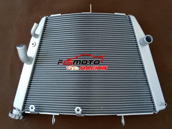 Aluminiumkylare för Suzuki GSX-R600/750, Förbättrad kylkapacitet, Hållbar TIG-svetsad design, Perfekt passform