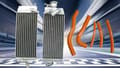 Miniatyrbild 2 av 2: Aluminiumkylare för Suzuki RM125, effektiv kylsystem, anpassningsbara färgalternativ,Orange