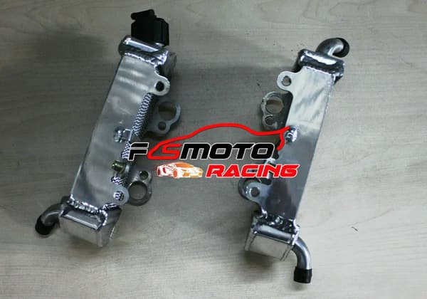 Aluminiumkylare för KTM 65 SX, kraftig design, ökad kylkapacitet, precisionspassning