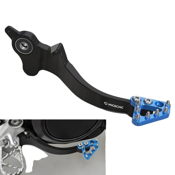 Motorcykelbromshandtag, Justerbart, Hållbart Aluminium,Blå