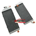 Miniatyrbild 1 av 4: Aluminiumkylare, passar TM-RACING EN/MX 450F, högkvalitetsgaranti, kompatibel 2005-2011