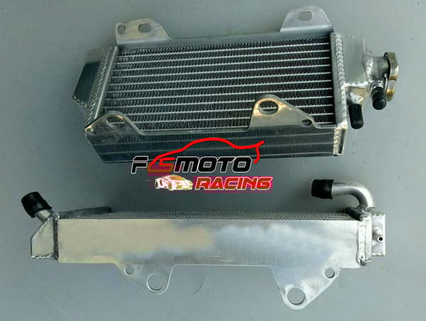 Aluminiumkylare för Suzuki RMZ250, Förbättrad kylprestanda, Hållbar konstruktion, Perfekt passform 2013-2017