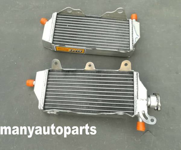Aluminiumkylare för Yamaha WR250F/YZ250FX, Hållbar konstruktion, Förbättrad kylning, Lättviktsdesign